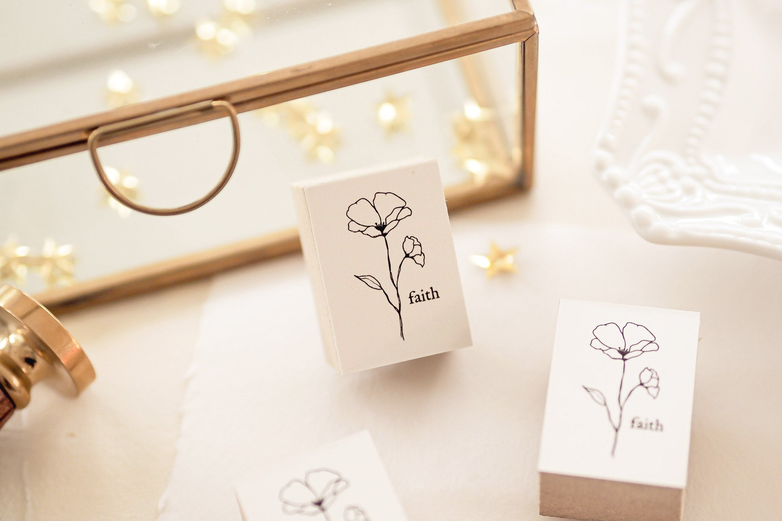 Blinks of Life - Le Jardin Botanical Stamp Collection - Faith