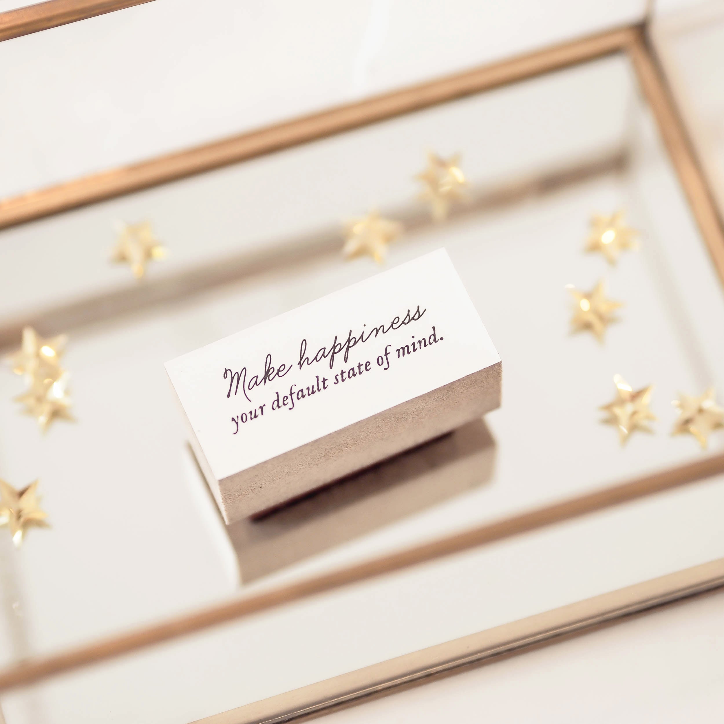 Blinks of Life - Inspiring Words Rubber Stamp - State of Mind