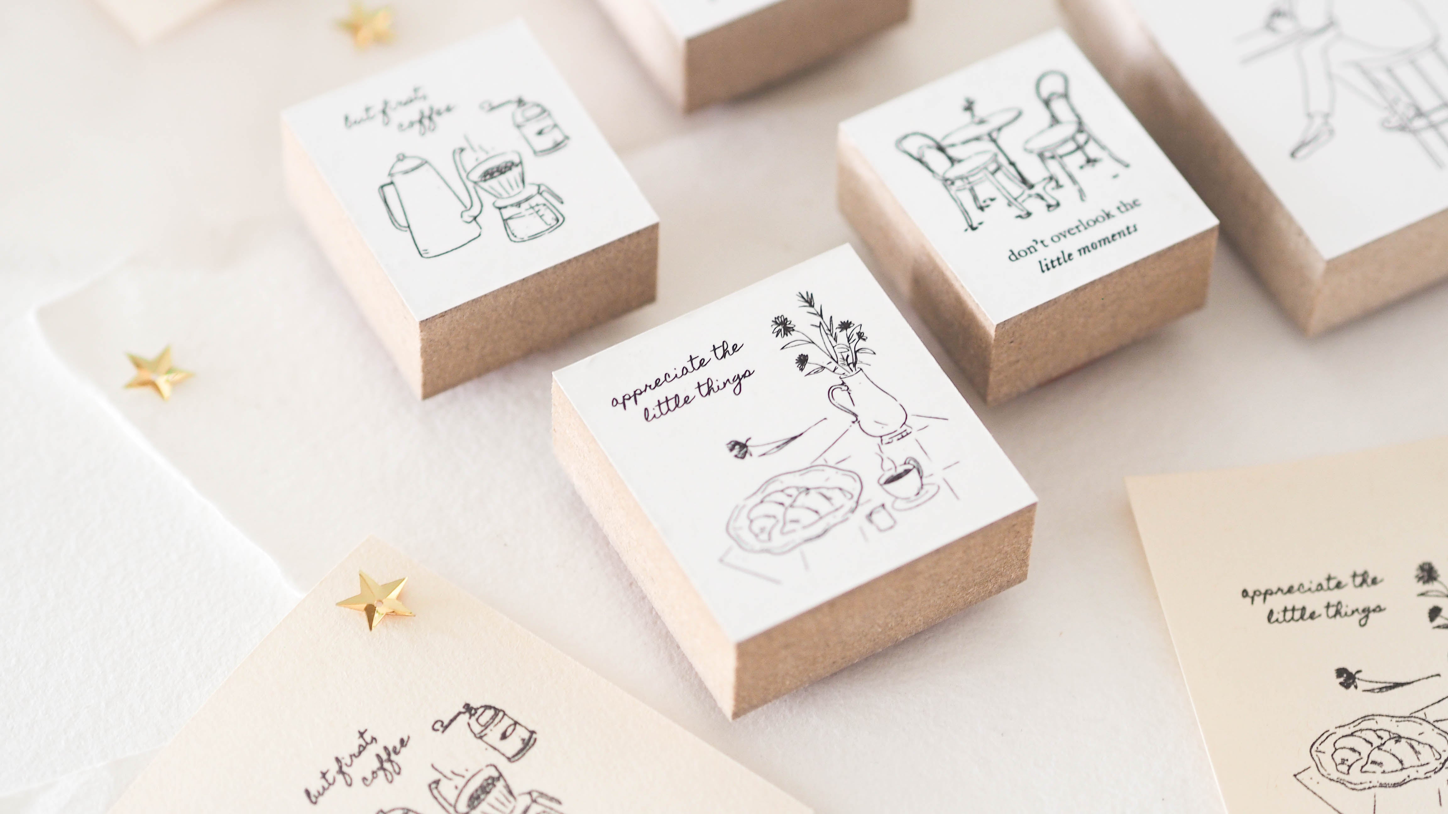 Blinks of Life - Appreciate the Little Things - Rubber Stamp