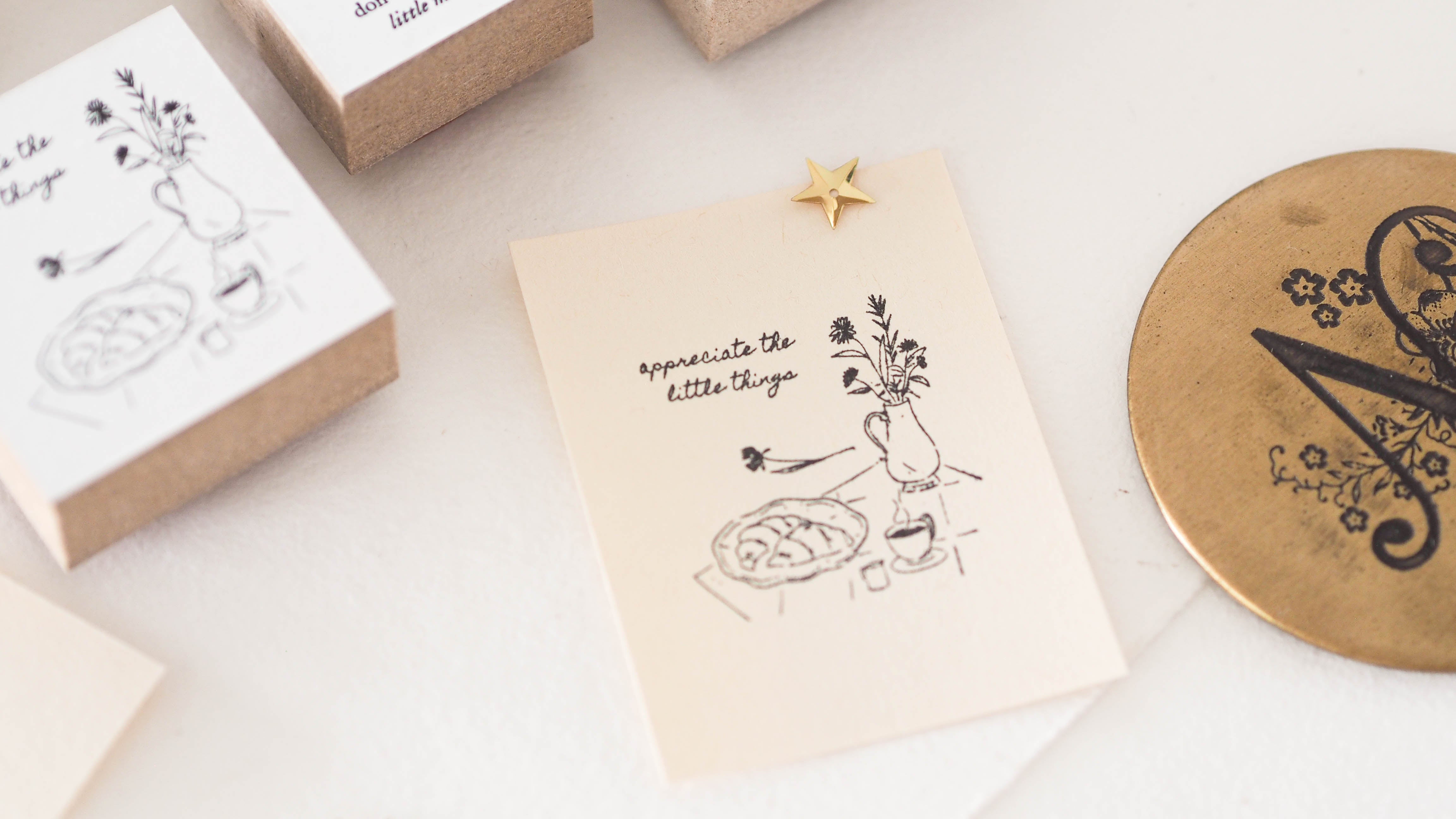 Blinks of Life - Appreciate the Little Things - Rubber Stamp