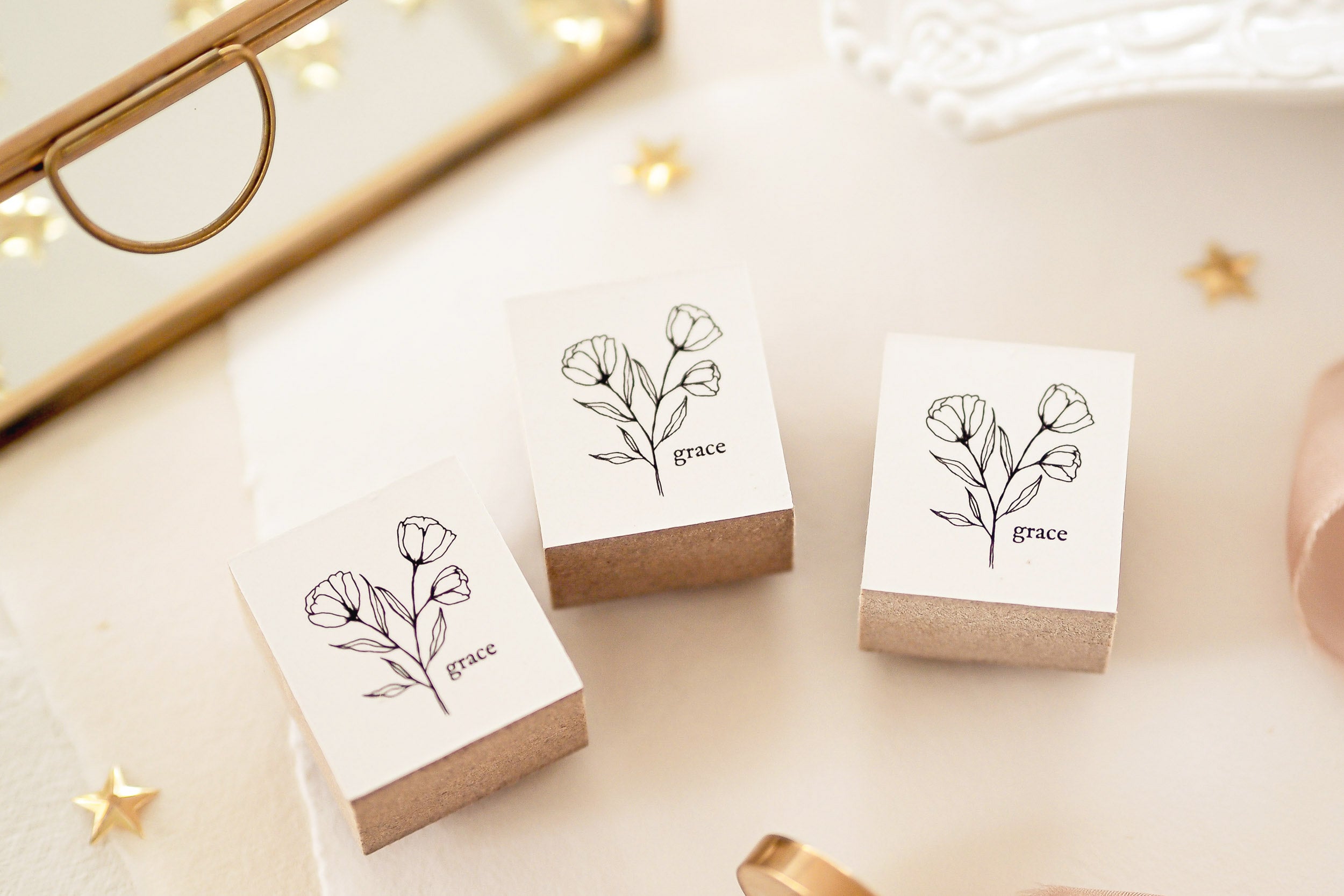 Blinks of Life - Le Jardin Botanical Stamp Collection - Grace