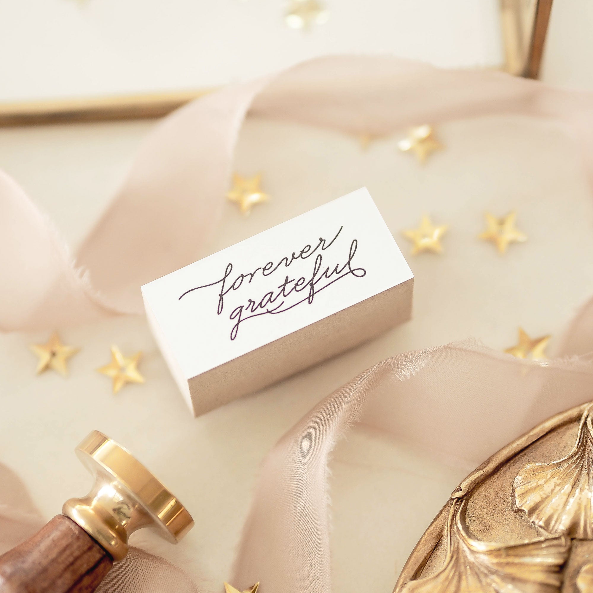 Blinks of Life - Forever Grateful Rubber Stamp