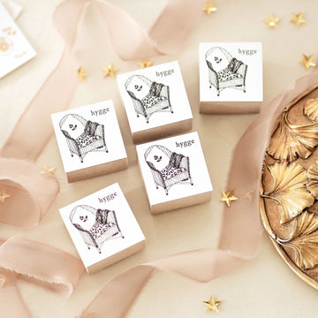 Blinks of Life - Hygge Rubbe Stamp