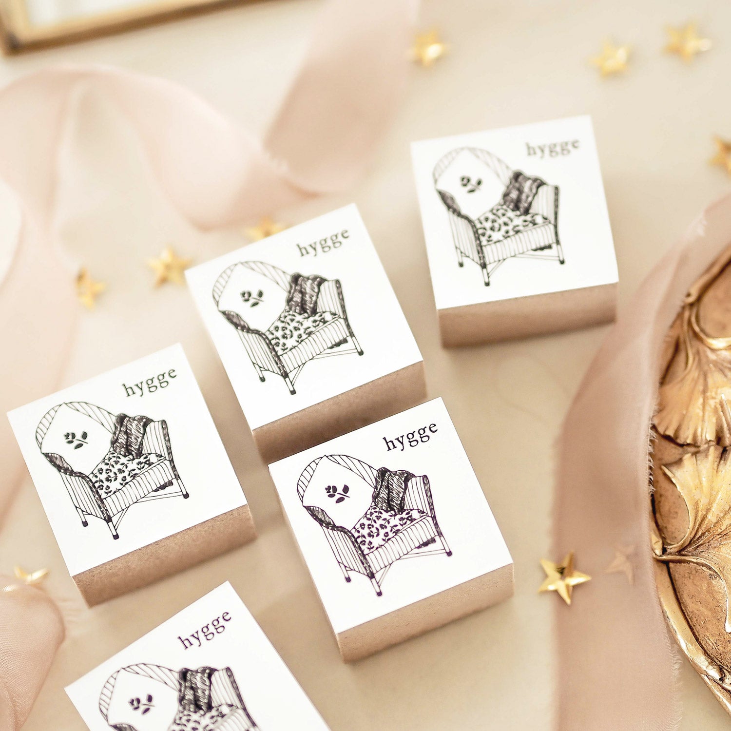 Blinks of Life - Hygge Rubbe Stamp