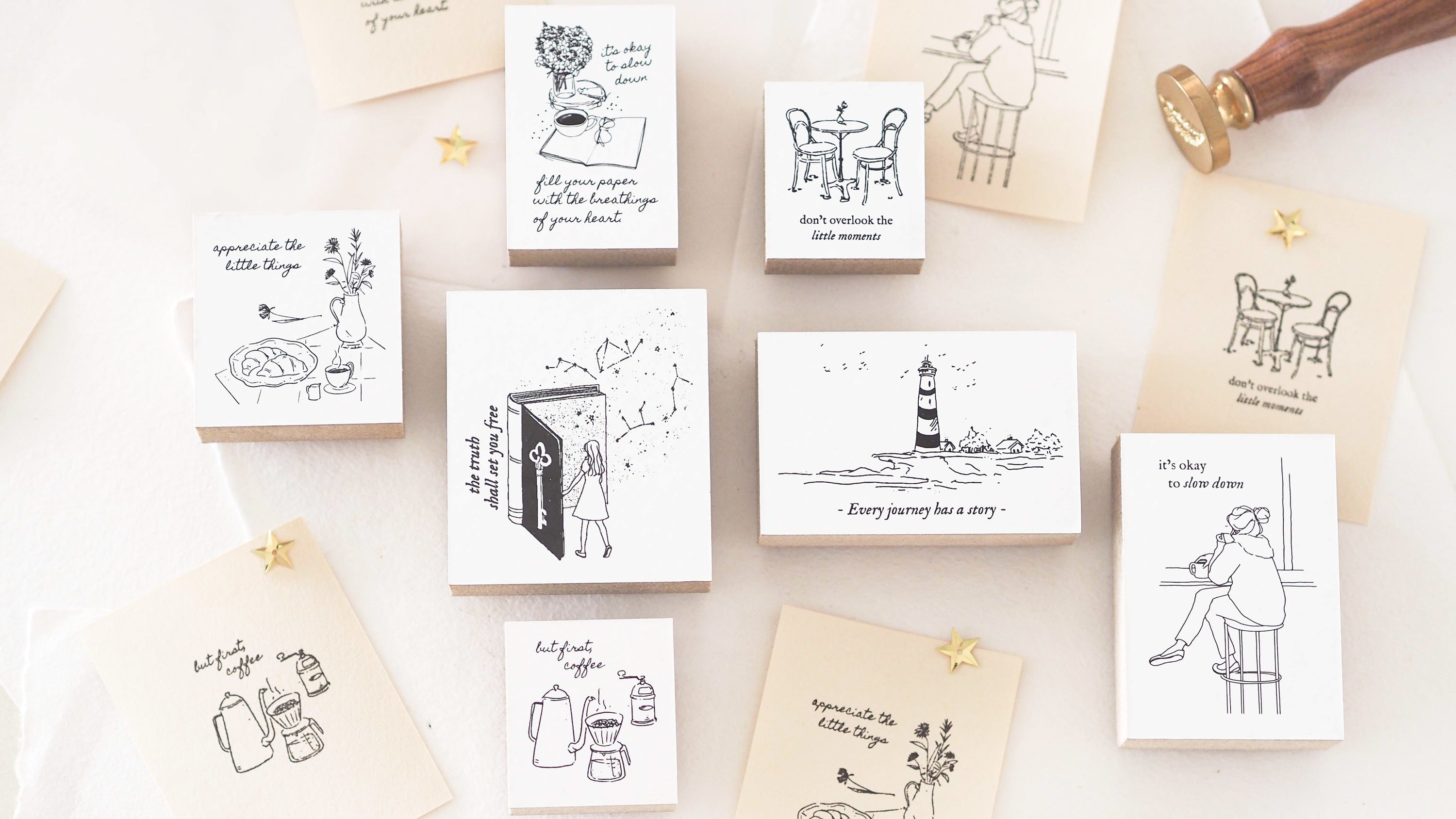 Blinks of Life - Rubber Stamp Collection