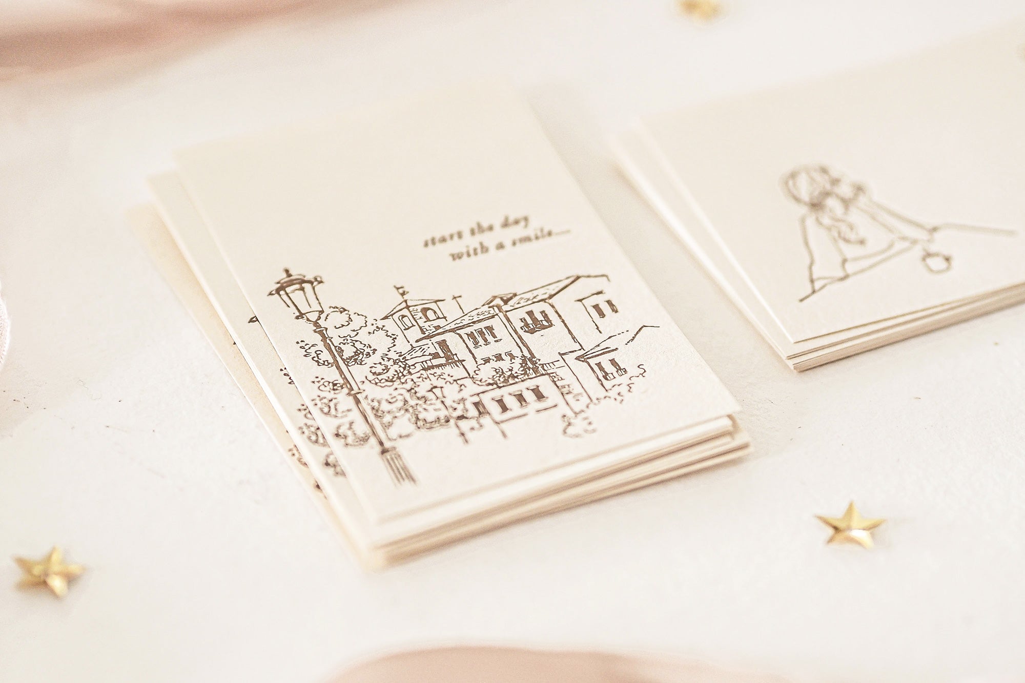 Blinks of Life - Letterpress Journal Cards