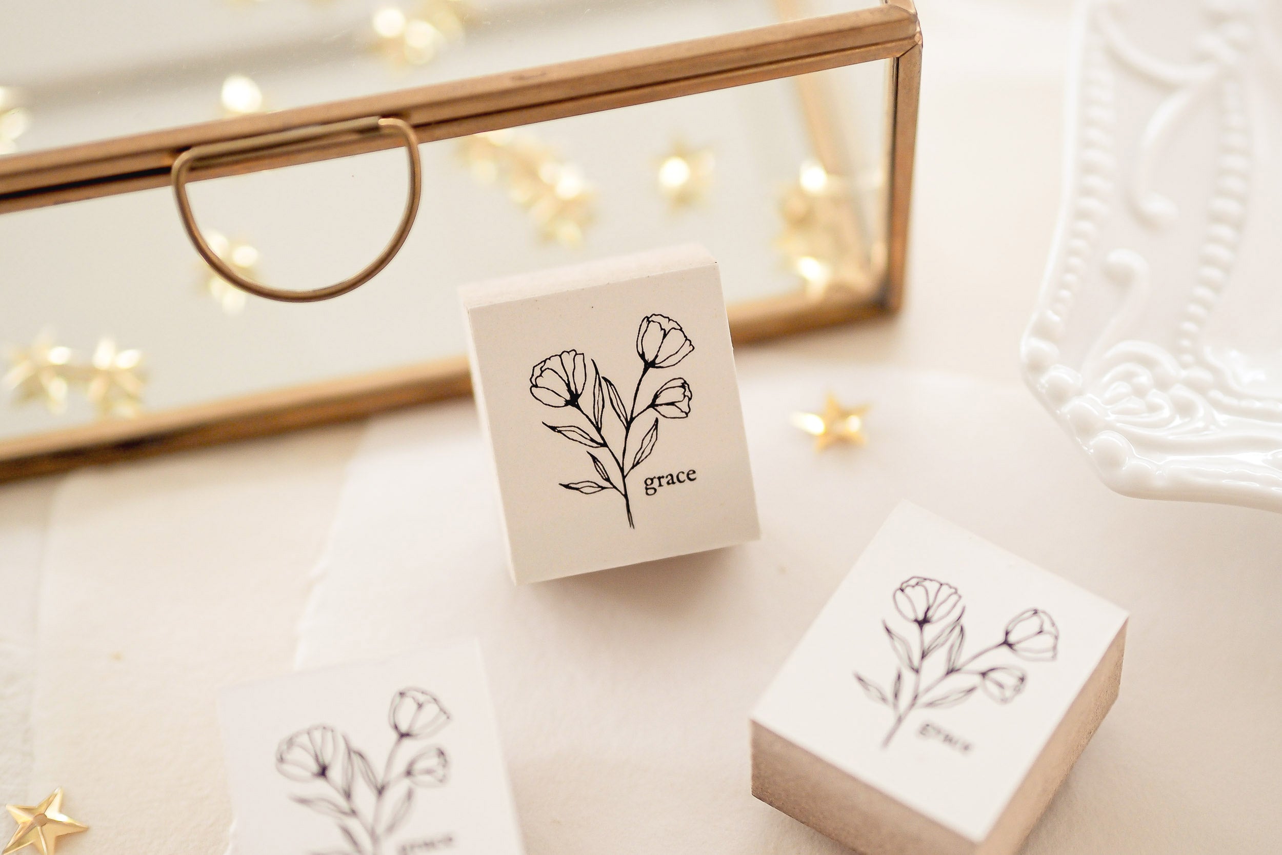 Blinks of Life - Le Jardin Botanical Stamp Collection - Grace