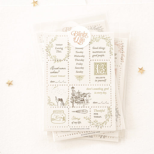 Blinks of Life - Stamp Sheets