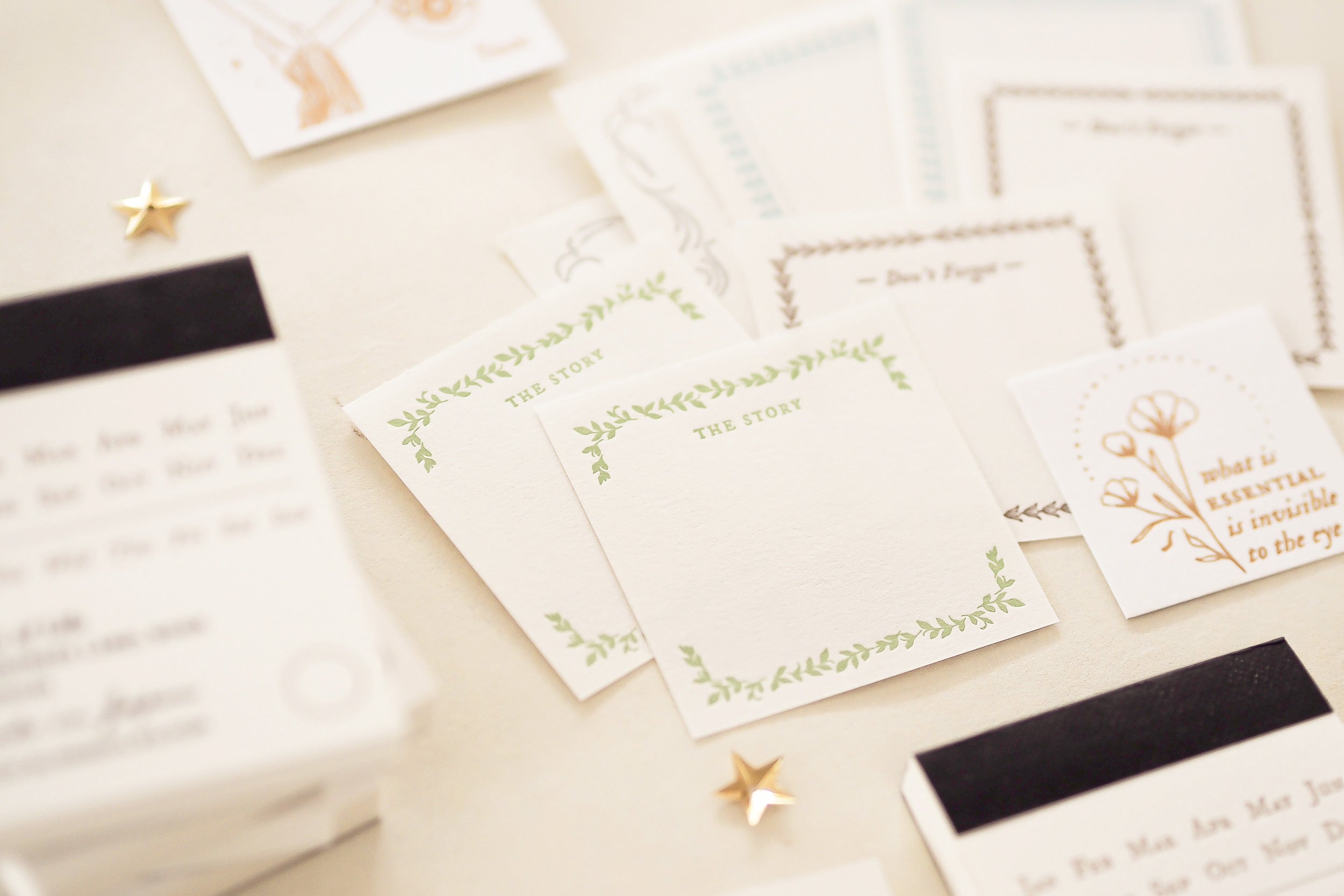 Blinks of Life - Letterpress Label Book - Calendar