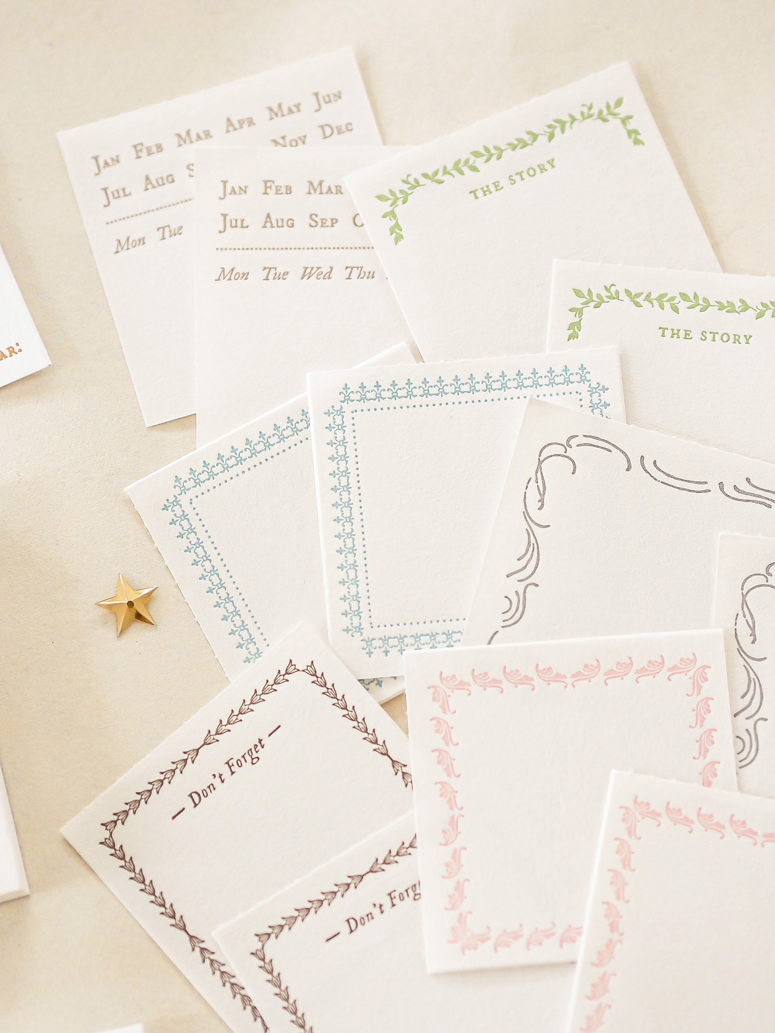 Blinks of Life - Letterpress Label Book - Regency Pink