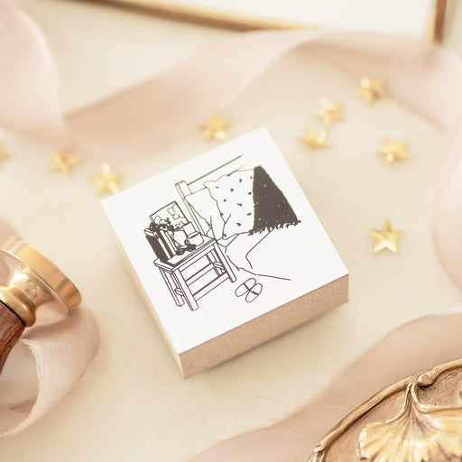 Blinks of Life - Cozy at Home Rubber Stamp