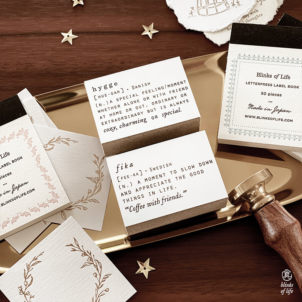 Blinks of Life - Dictionary Collection - Fika & Hygge