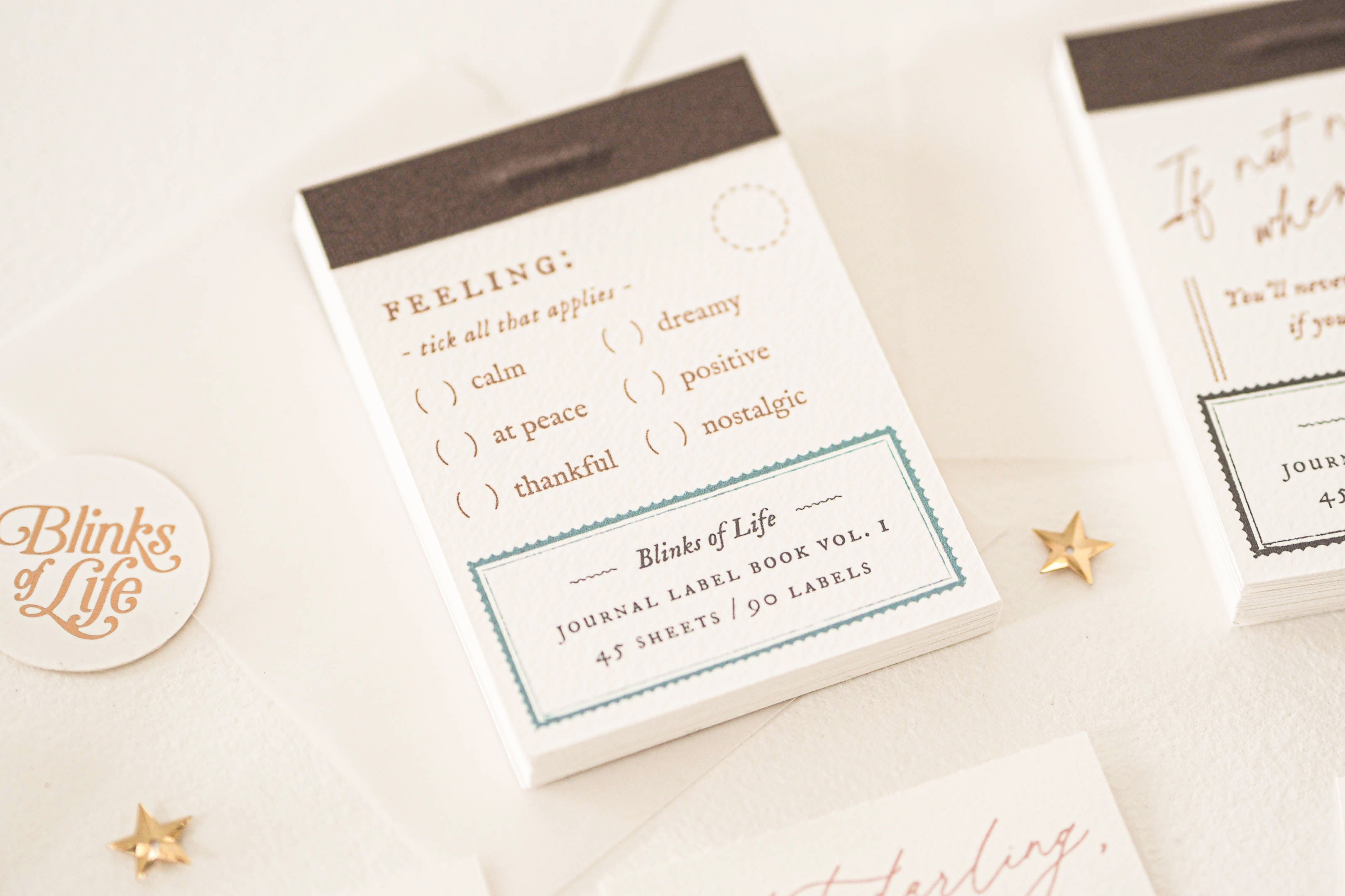 Journal Label Book Vol. I