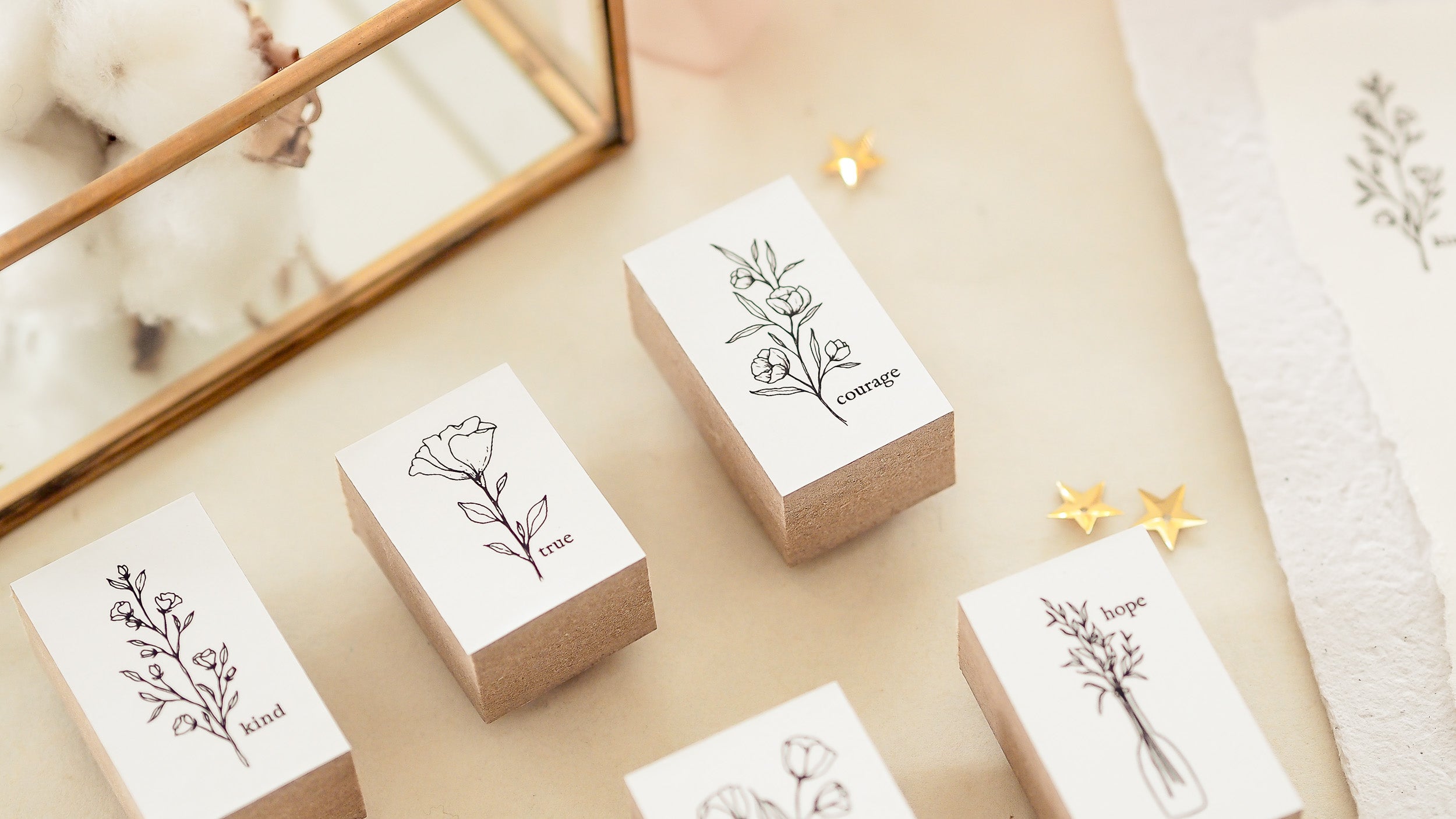 Blinks of Life - Le Jardin Botanical Stamp Collection - Virtue