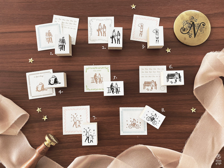 Blinks of Life - Life Captured Rubber Stamp Collection