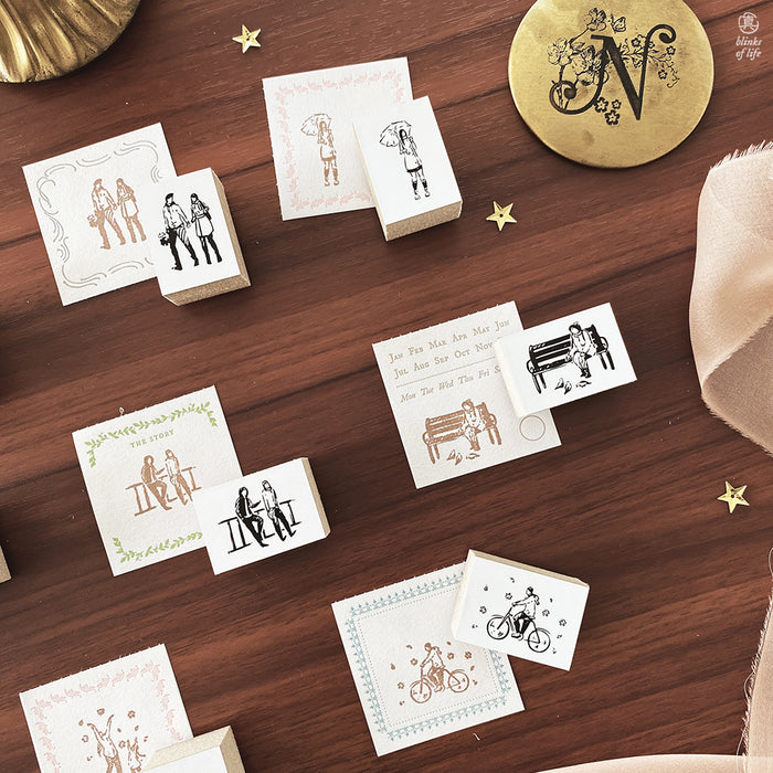 Blinks of Life - Life Captured Rubber Stamp Collection