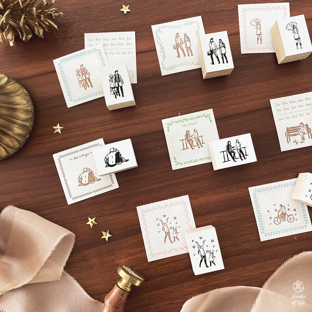 Blinks of Life - Life Captured Rubber Stamp Collection