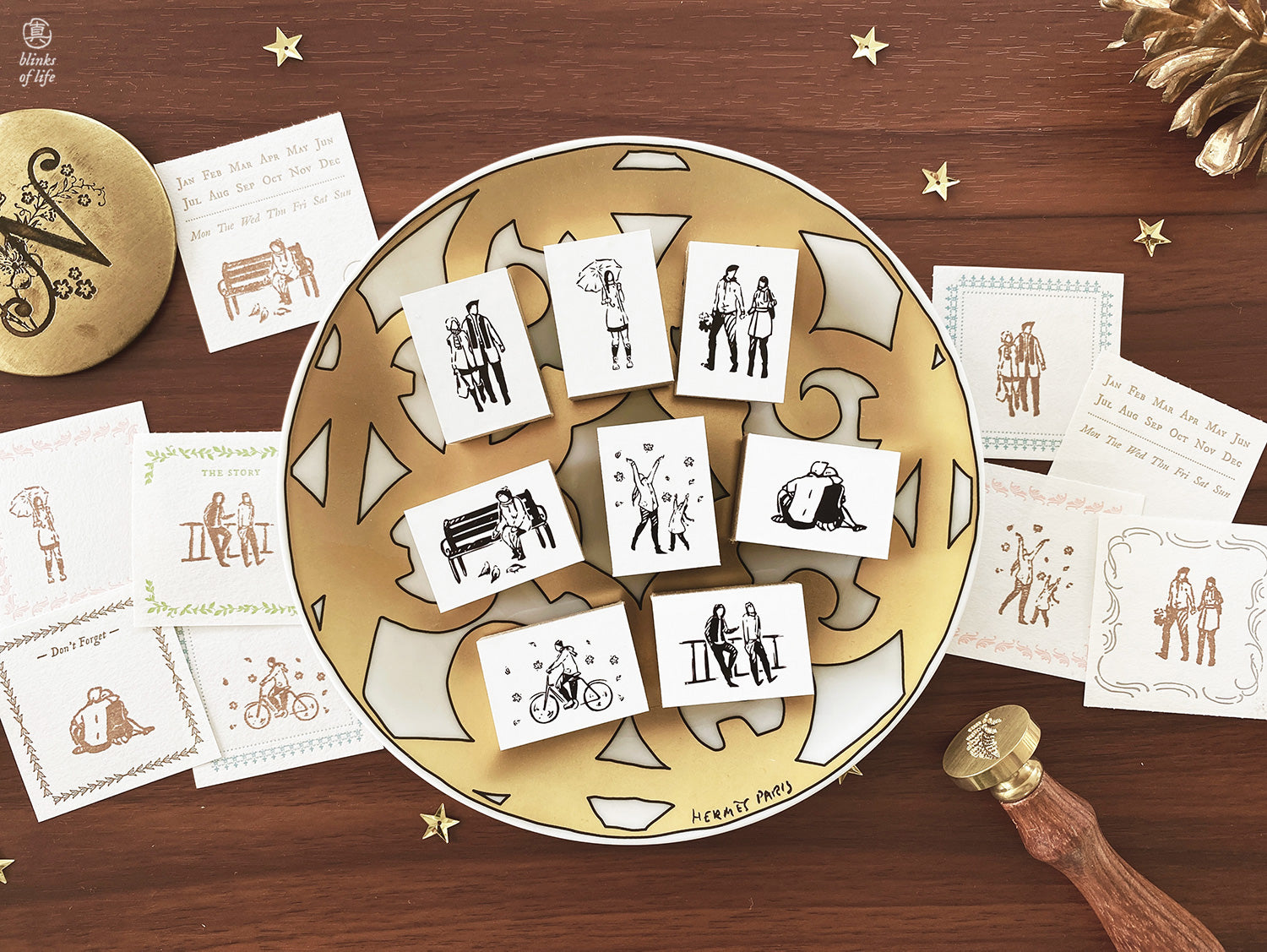 Blinks of Life - Life Captured Rubber Stamp Collection