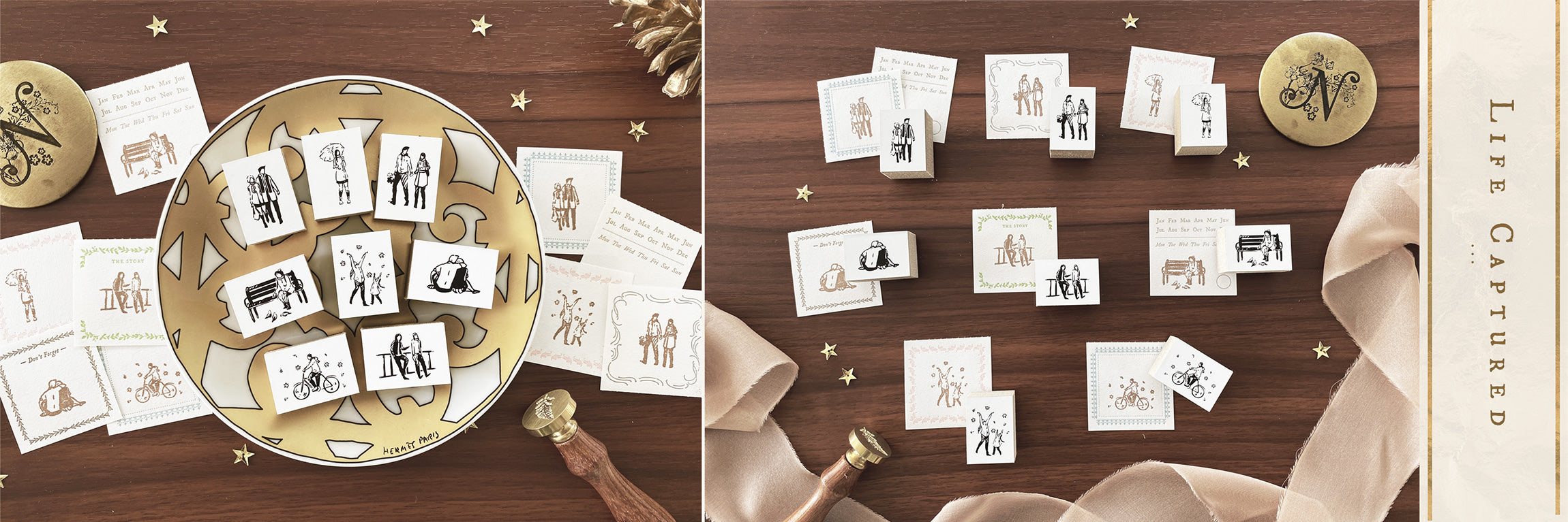 Blinks of Life - Life Captured Rubber Stamp Collection