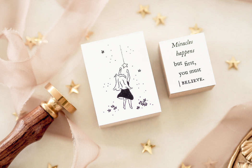 Blinks of Life - Miracles Rubber Stamp