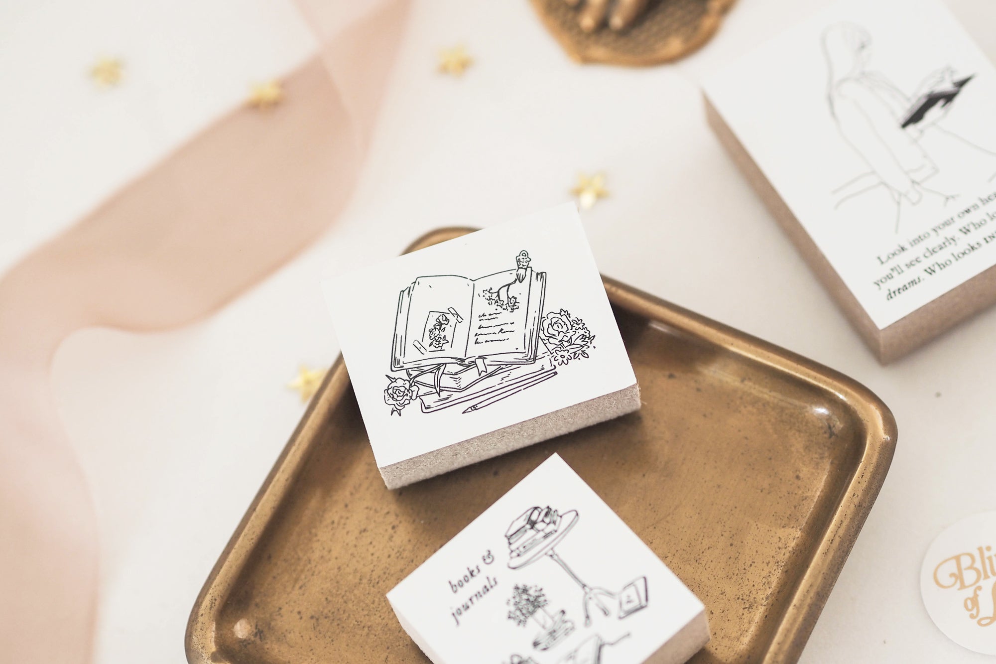 Blinks of Life - Rubber Stamp - Books & Journals