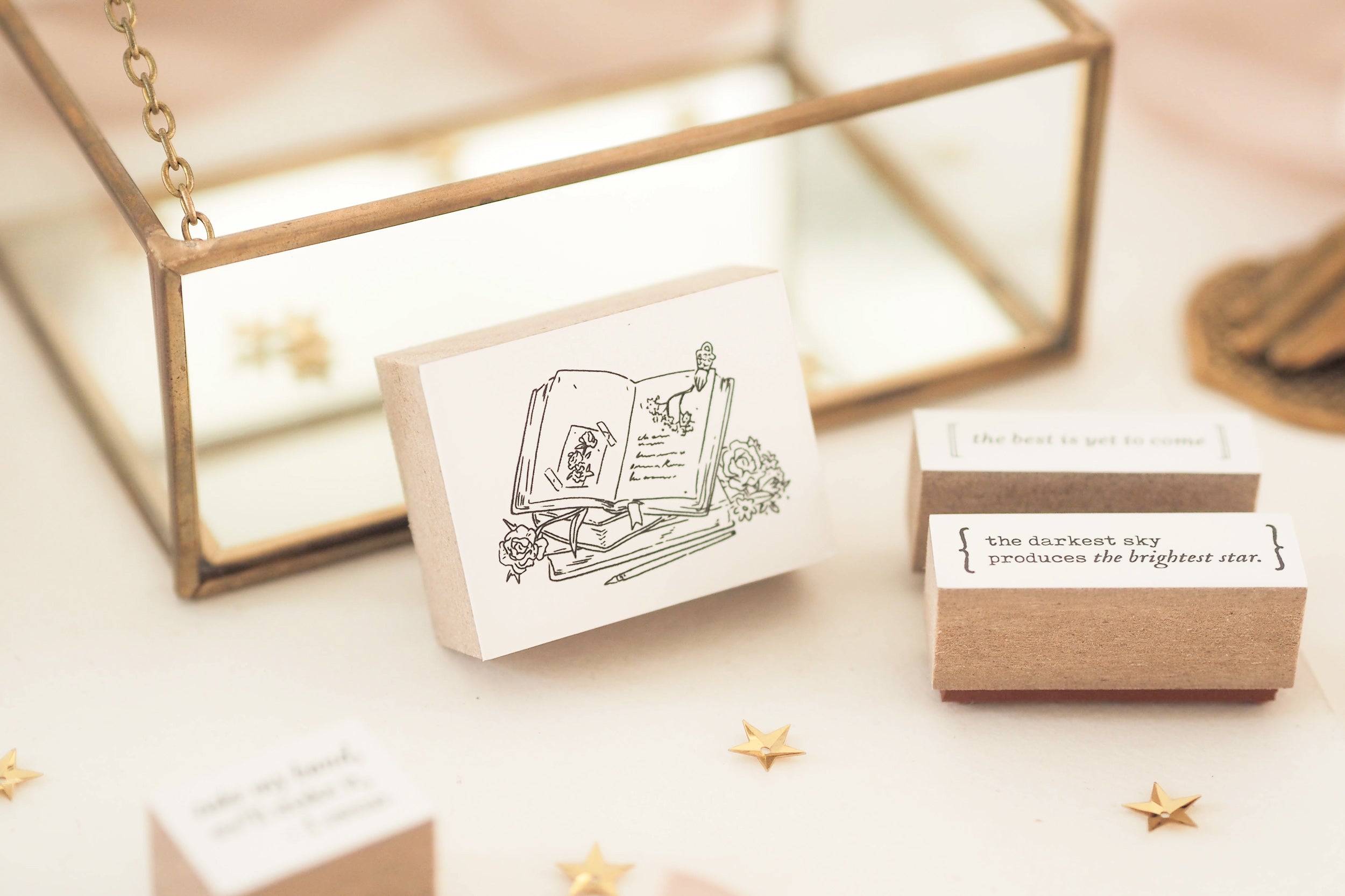 Blinks of Life - Rubber Stamp - Books & Journals