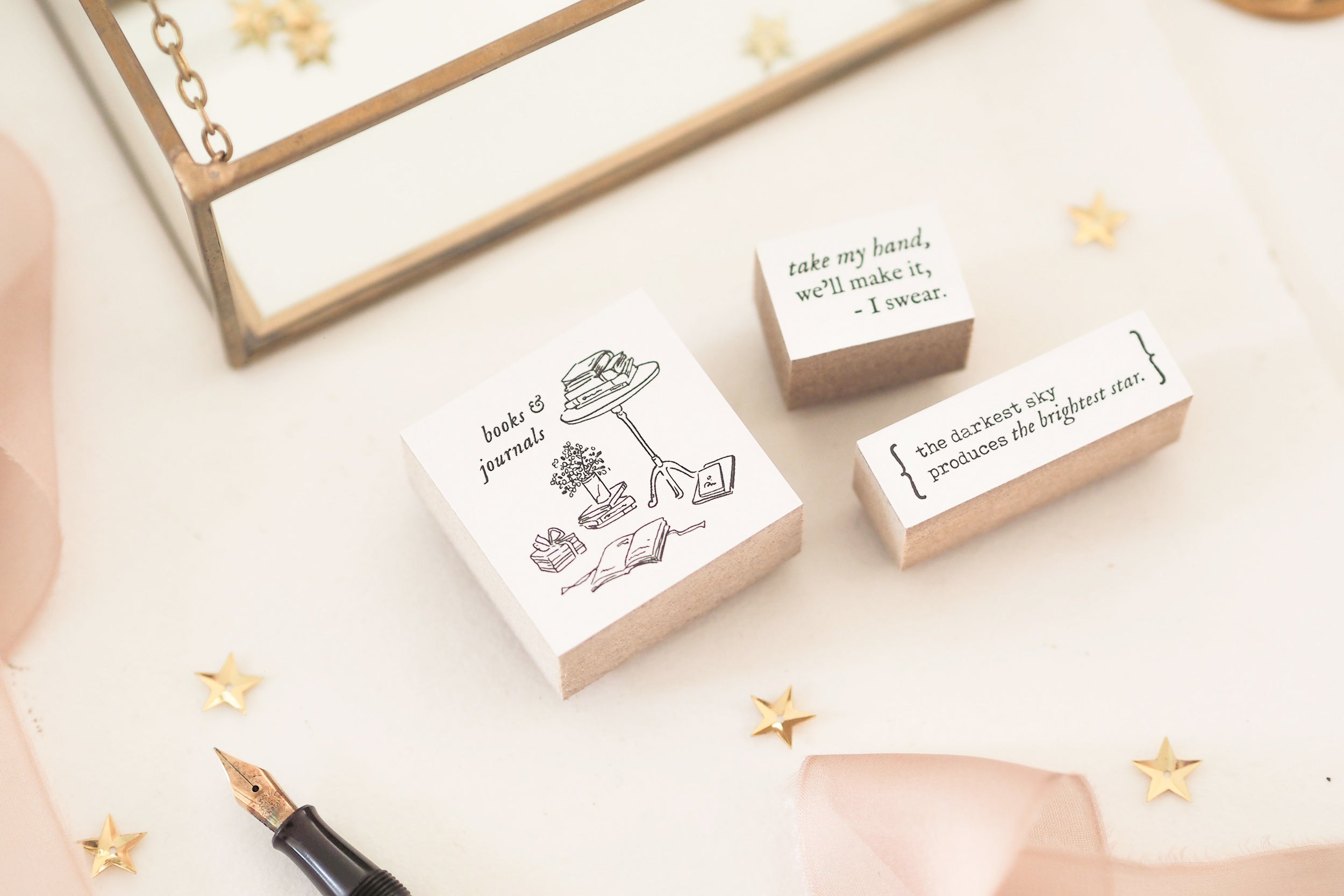 Blinks of Life - Rubber Stamp - Books & Journals