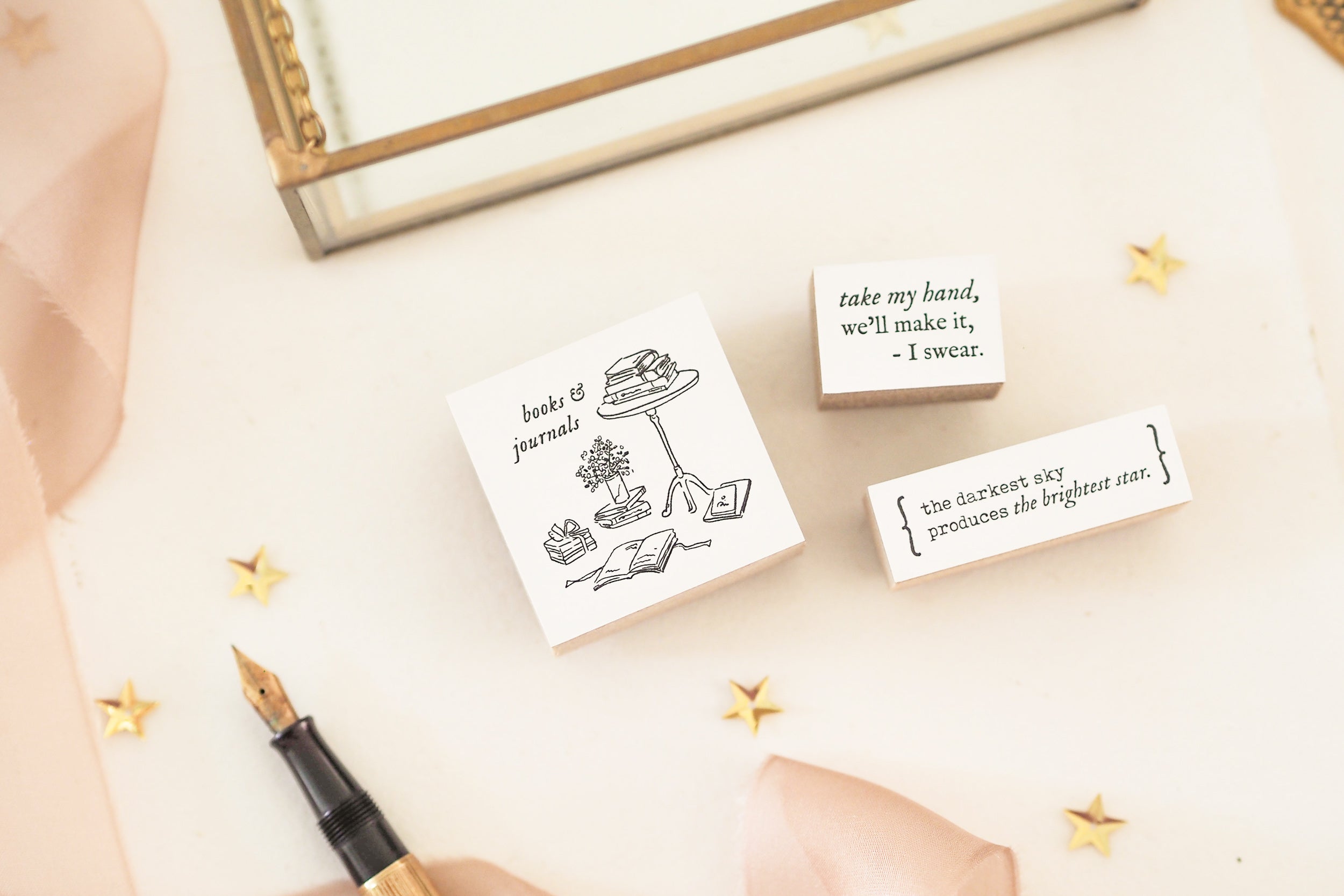 Blinks of Life - Rubber Stamp - Books & Journals