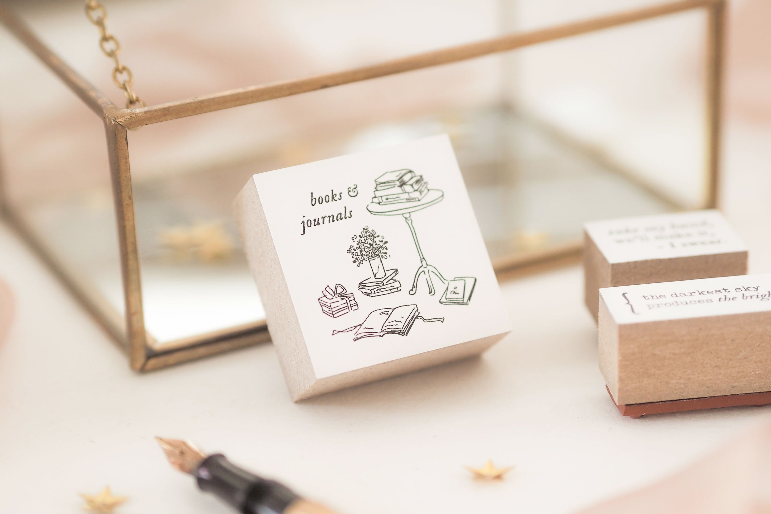 Blinks of Life - Rubber Stamp - Books & Journals