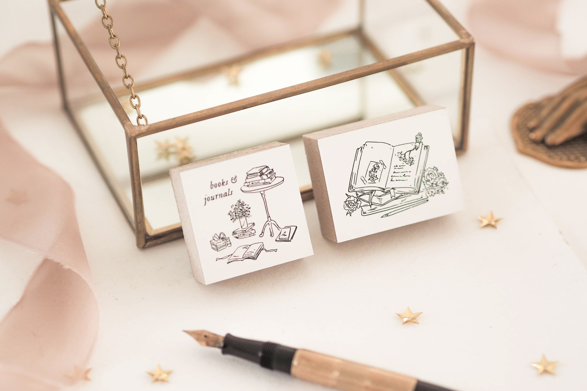Blinks of Life - Rubber Stamp - Books & Journals