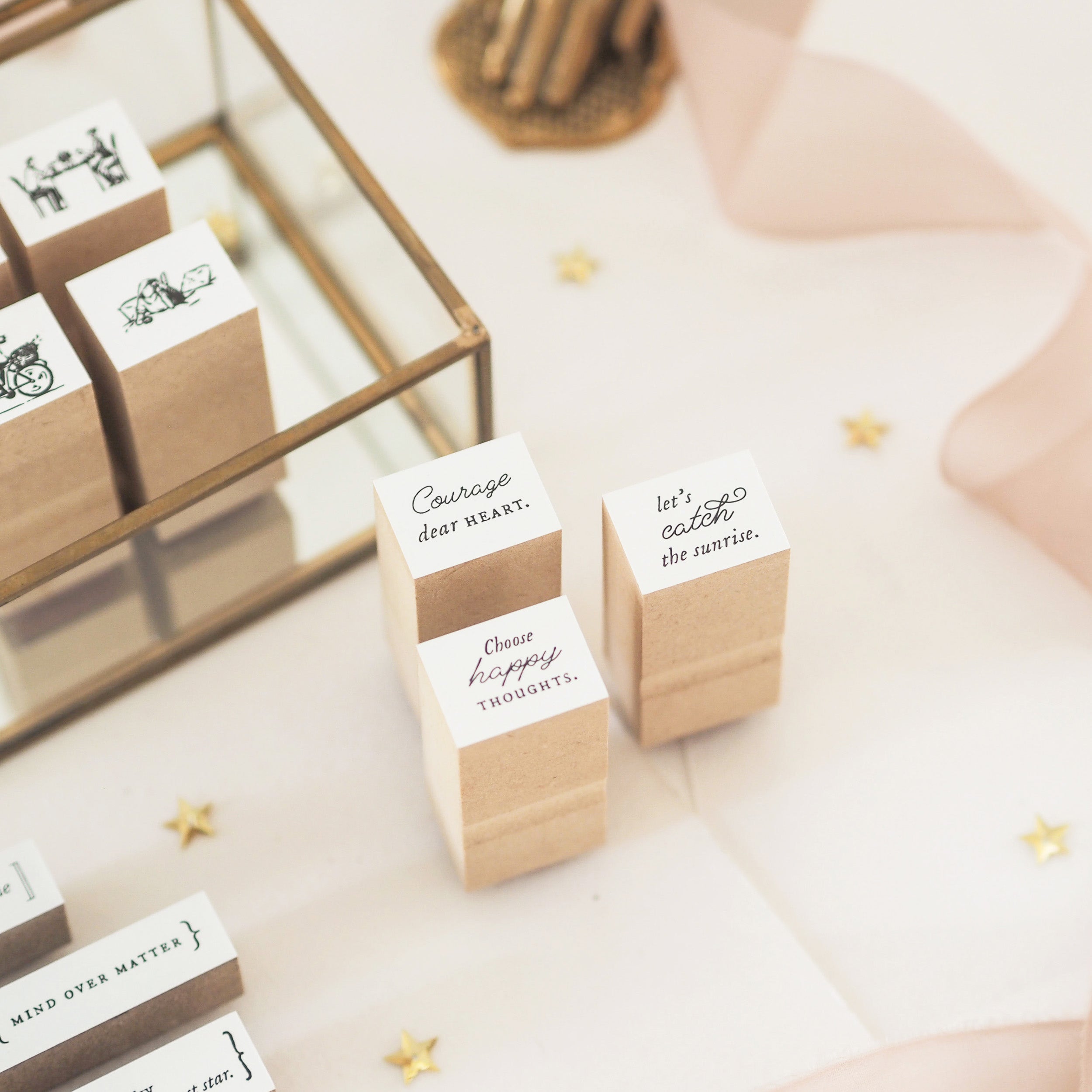 Blinks of Life Rubber Stamp - Words that Heal