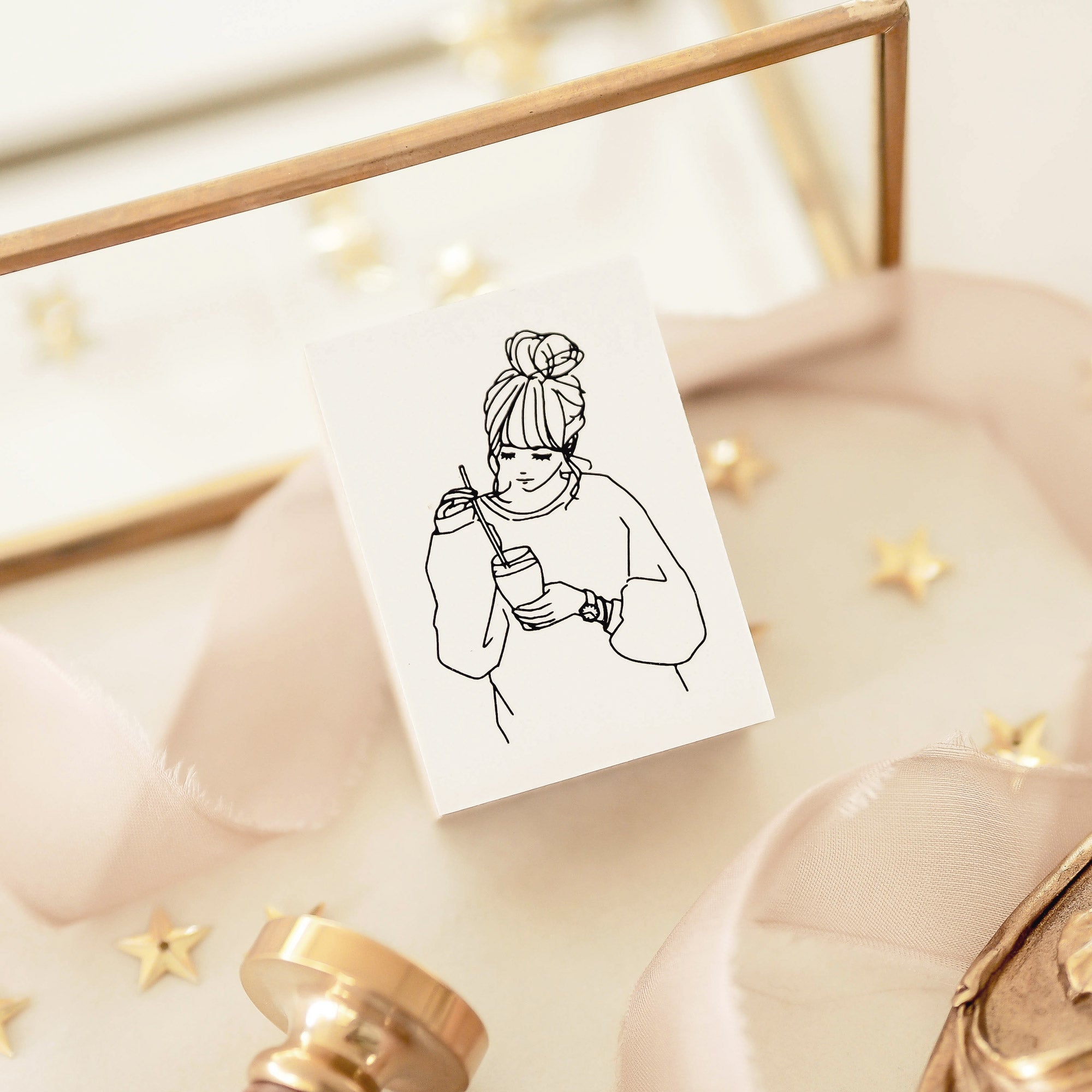 Blinks of Life - Olivia - Rubber Stamp