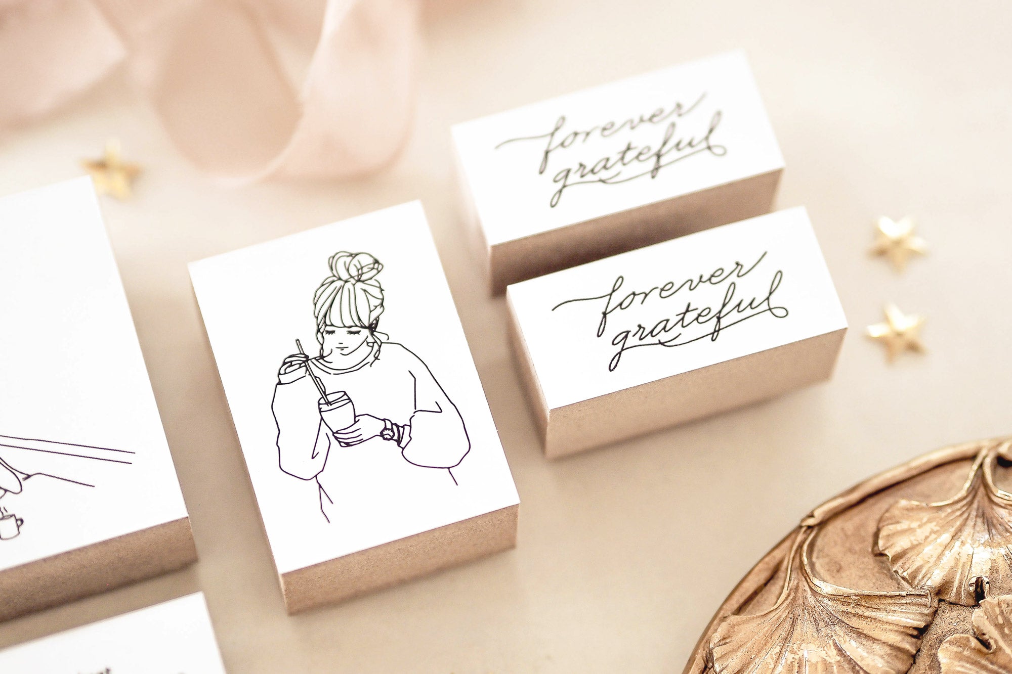 Blinks of Life - Olivia - Rubber Stamp