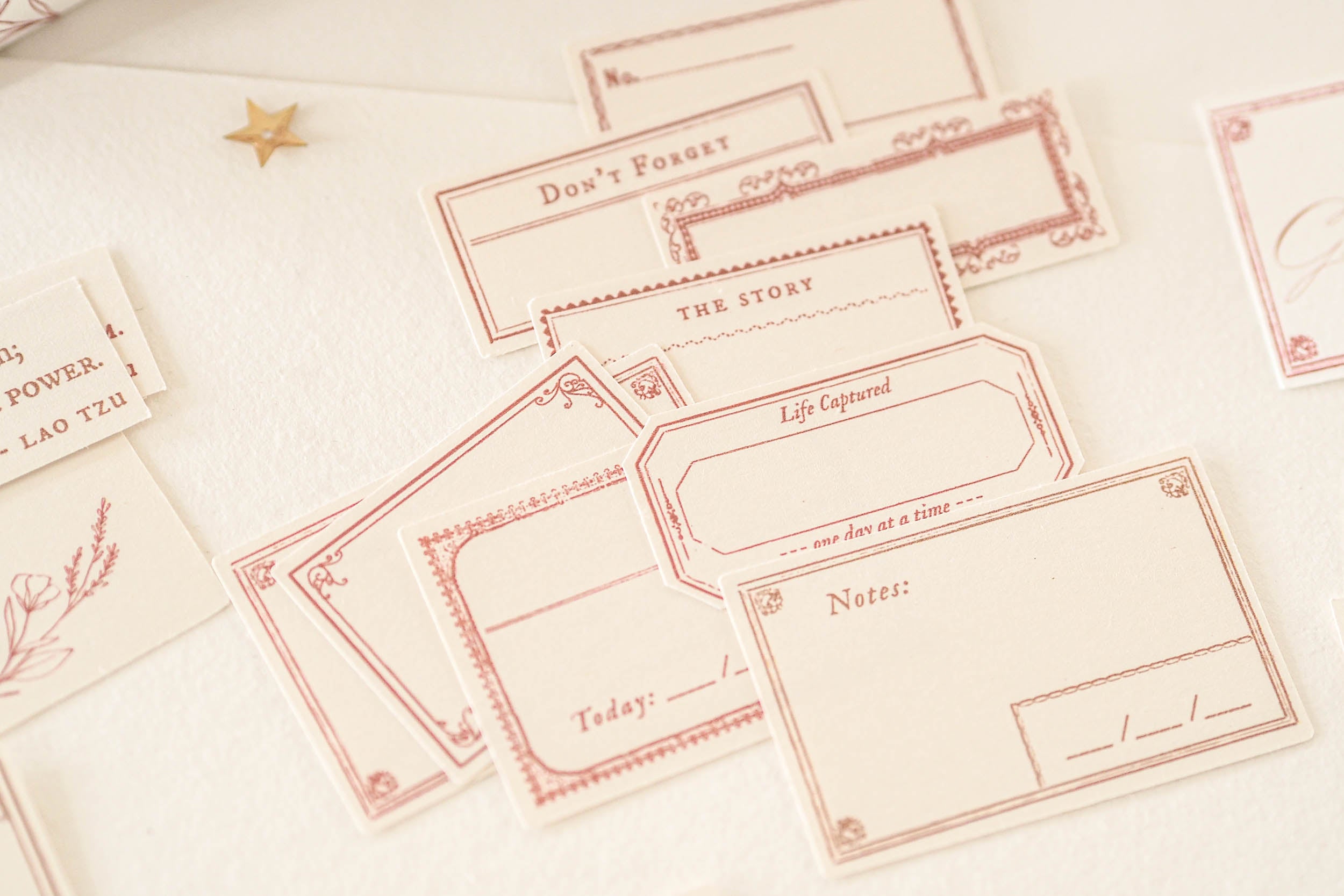 Blinks of Life - Classic Label Box Vol. II - Brown/Vintage Red