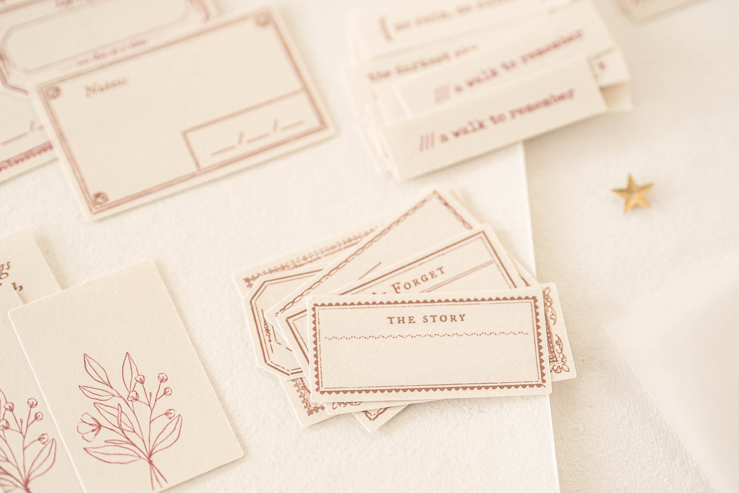 Blinks of Life - Classic Label Box Vol. II - Brown/Vintage Red