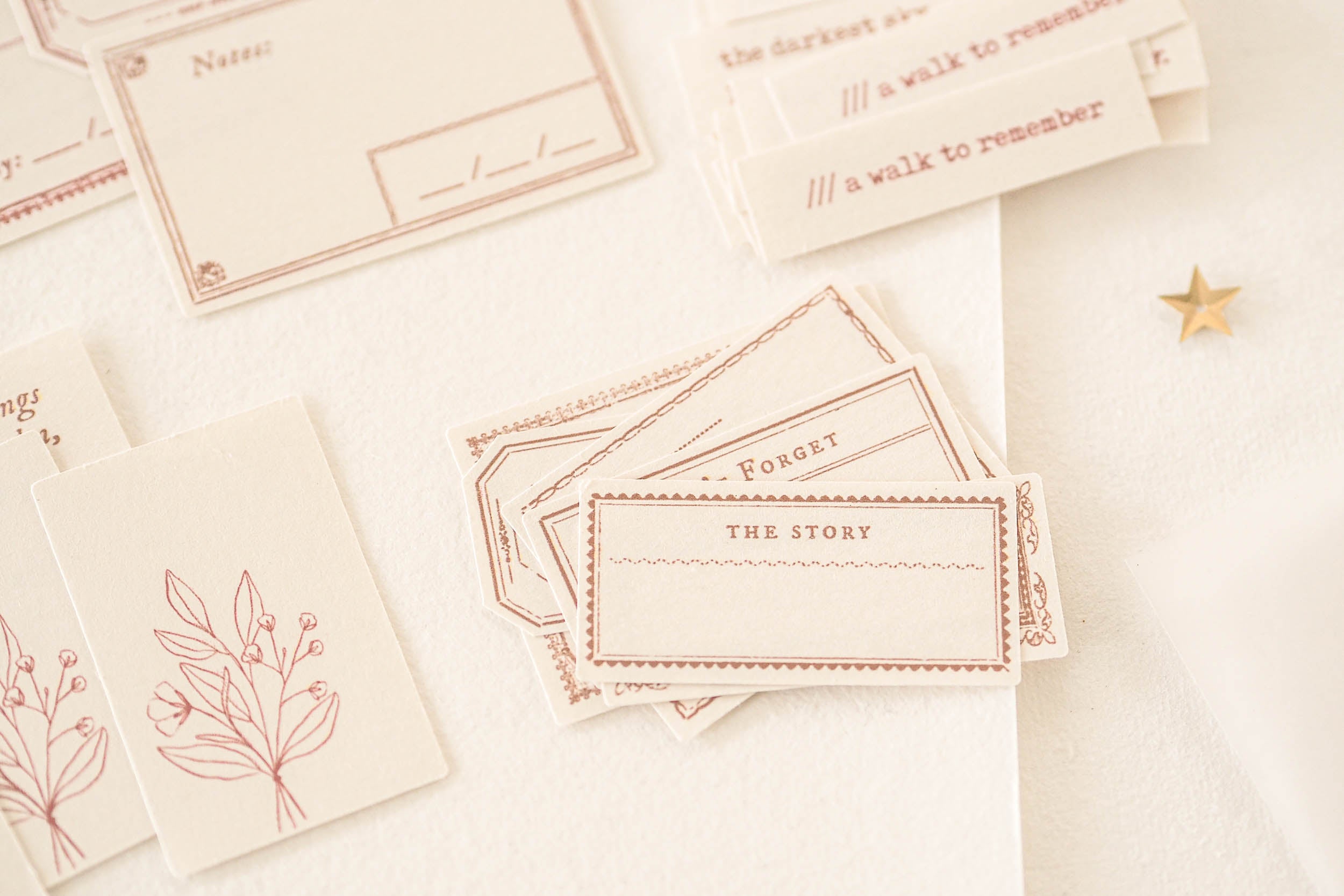 Blinks of Life - Classic Label Box Vol. II - Brown/Vintage Red