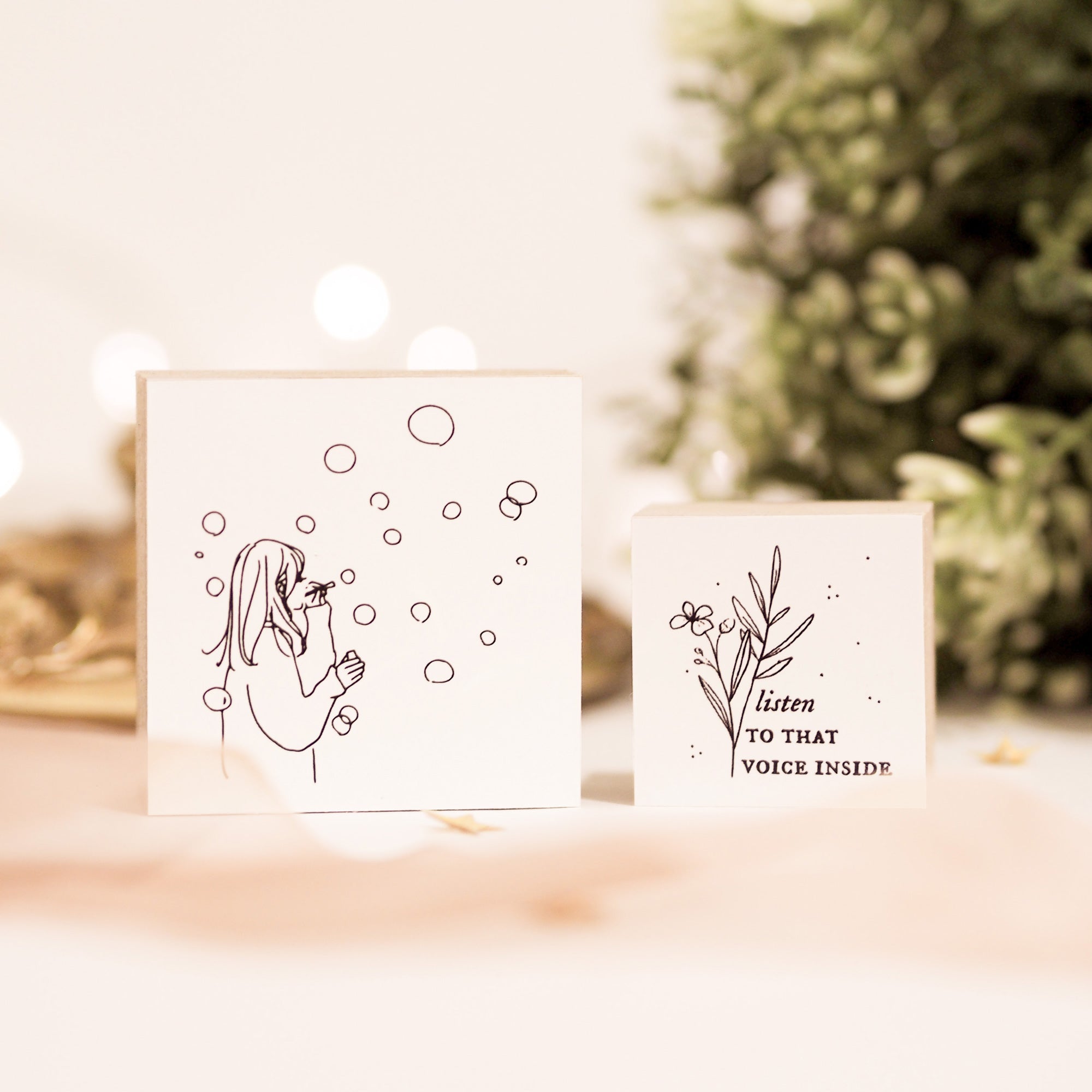 Blinks of Life - Simple Joy - The Child Within Rubber Stamp