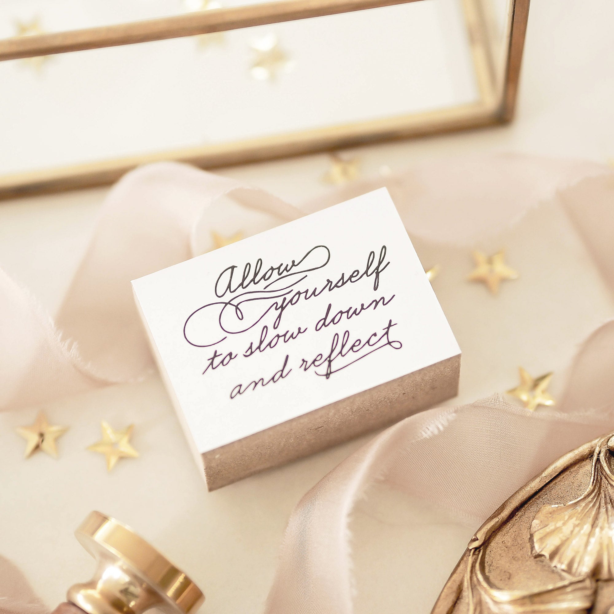 Blinks of Life - Slow Down Rubber Stamp