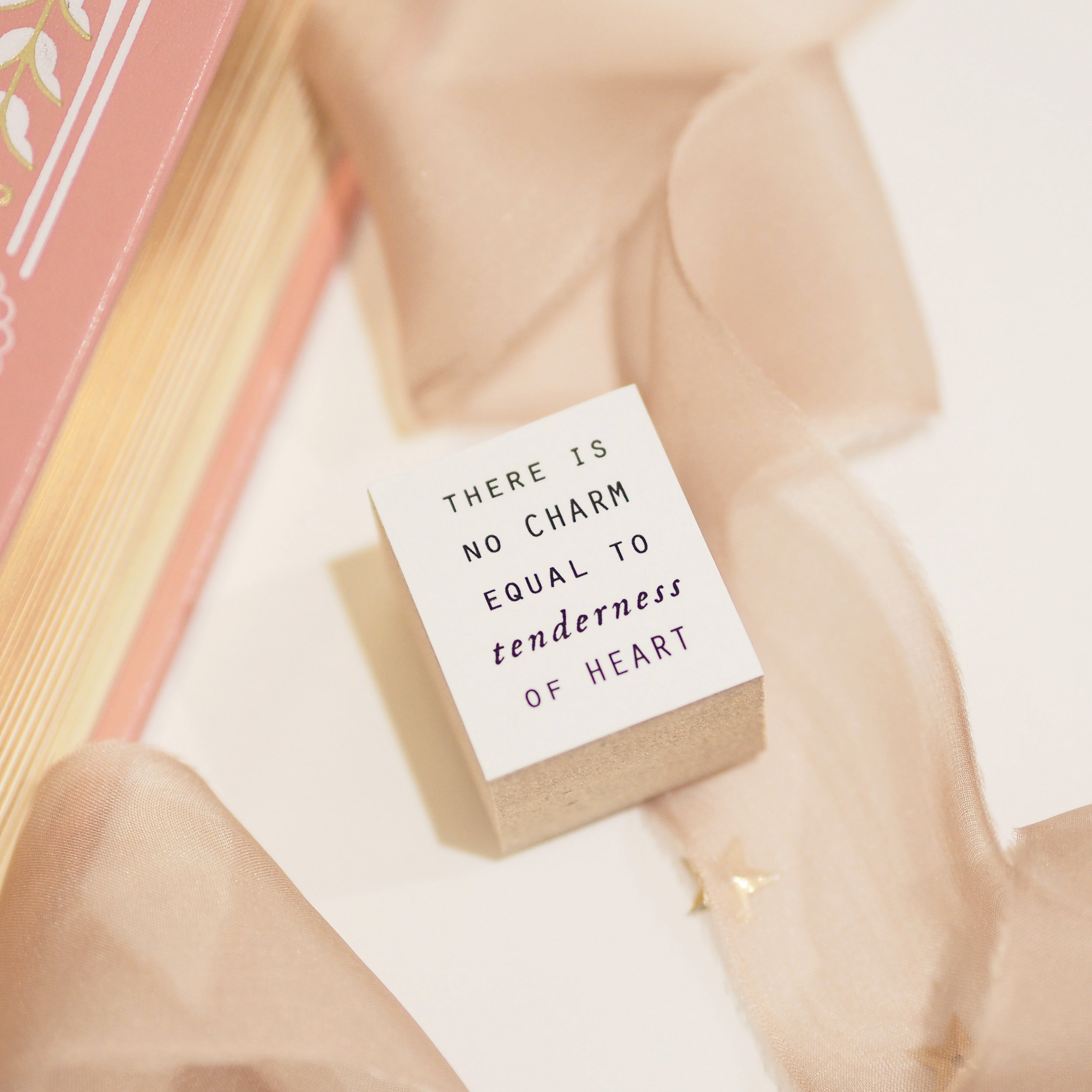 Blinks of Life - Journal Quote Stamps - Tenderness of Heart