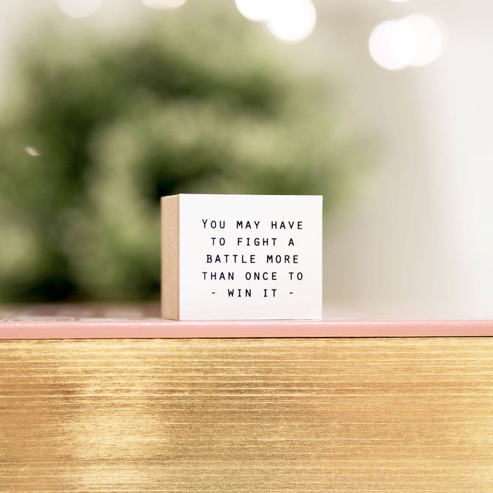 Blinks of Life - Journal Quote Stamps - To Win