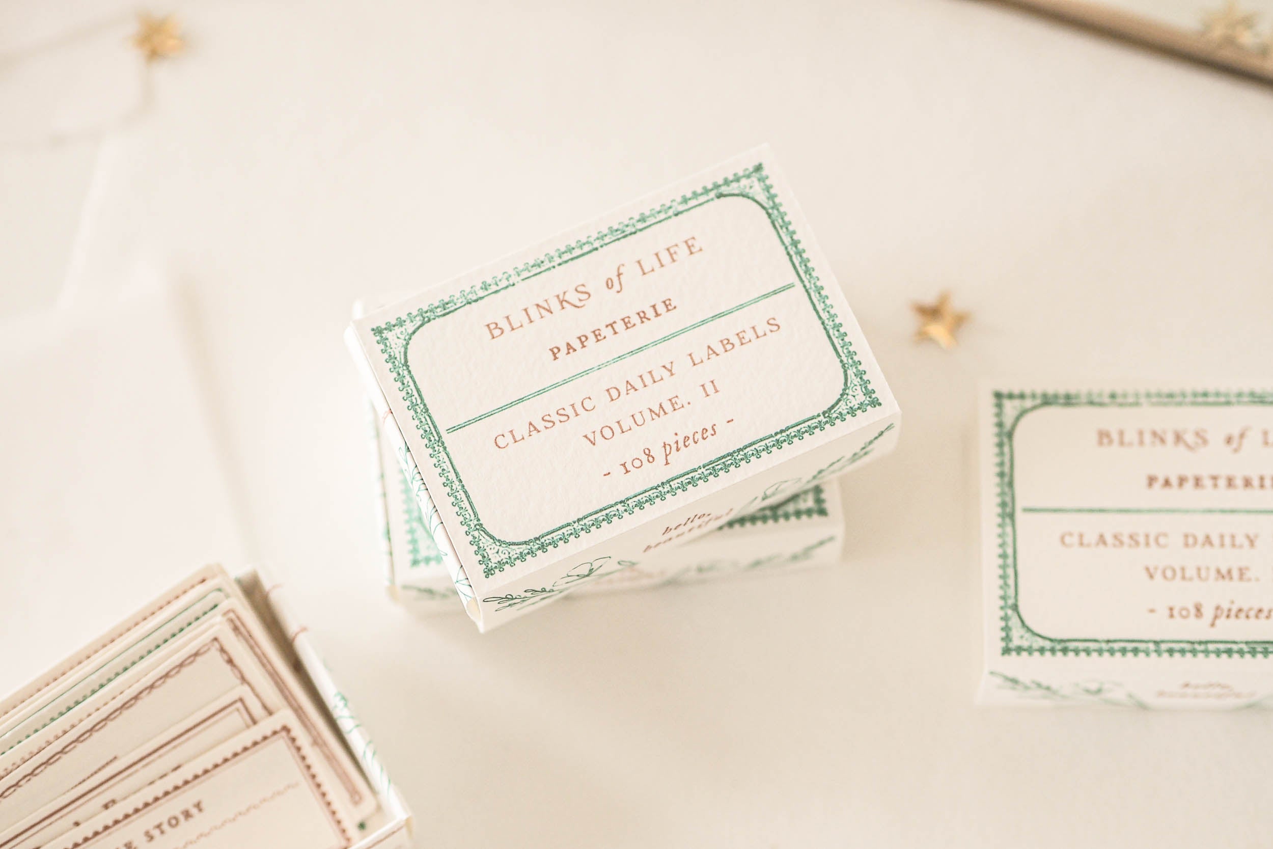 Blinks of Life - Classic Label Box Vol. II - Brown/Vintage Green