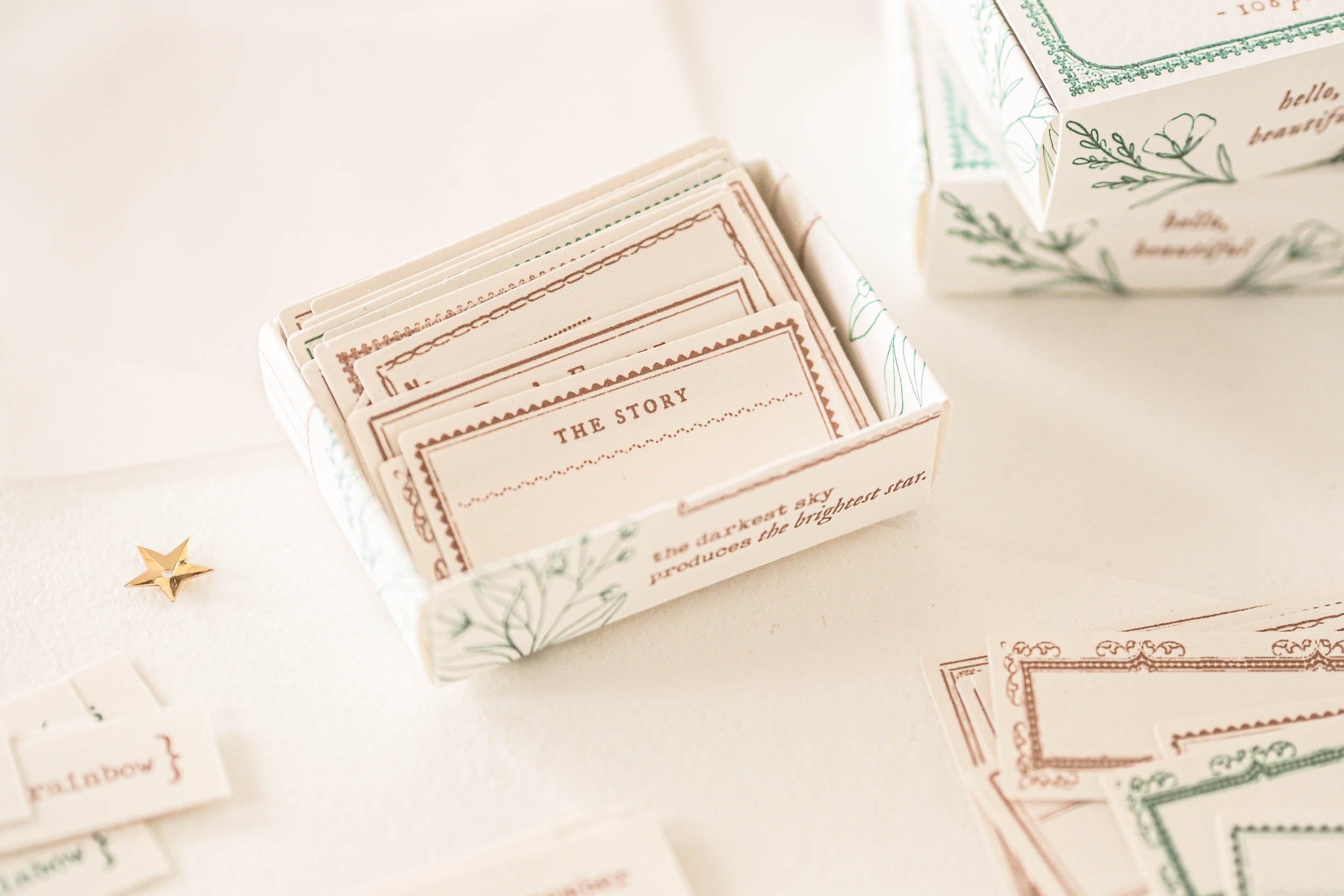 Blinks of Life - Classic Label Box Vol. II - Brown/Vintage Green