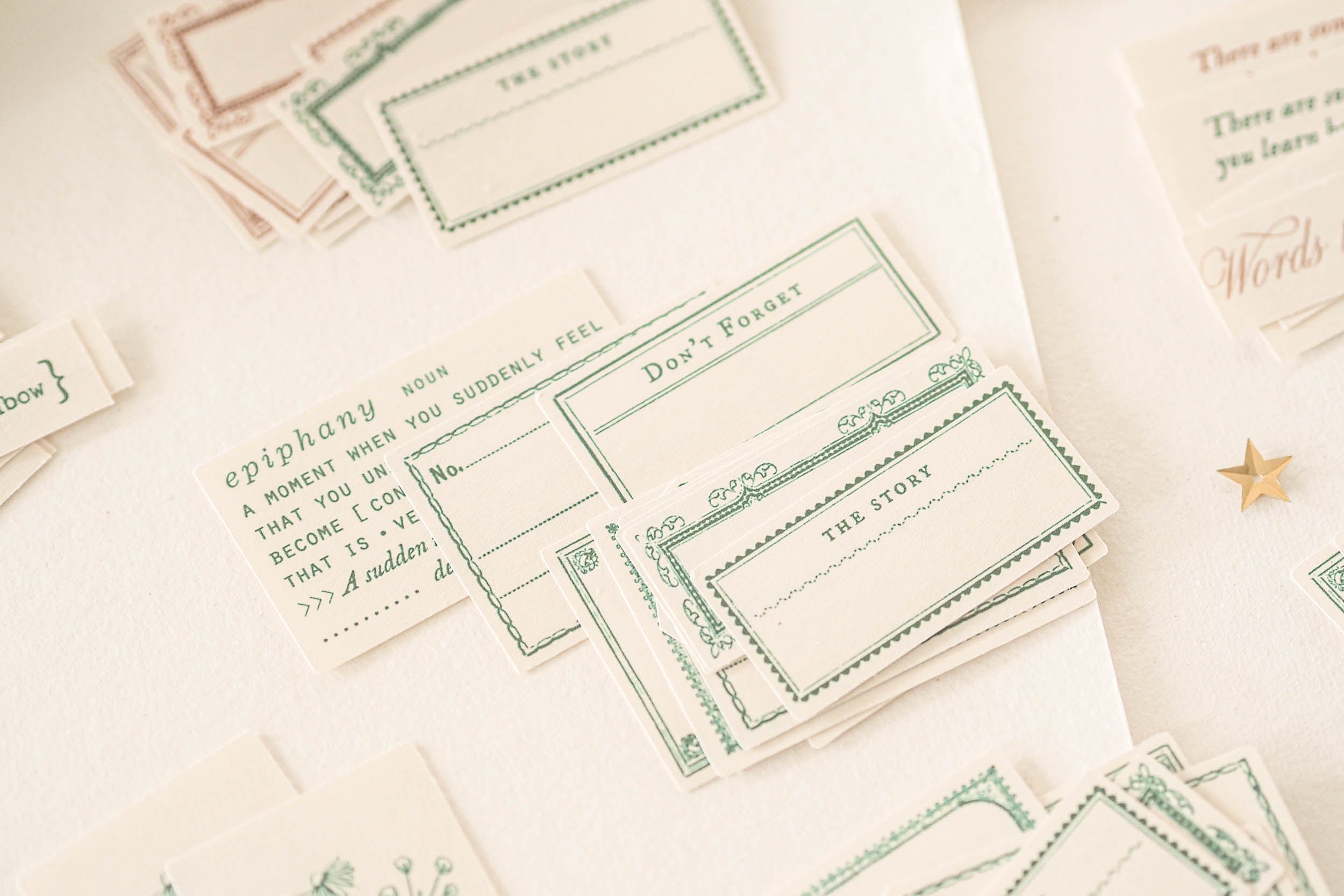 Blinks of Life - Classic Label Box Vol. II - Brown/Vintage Green