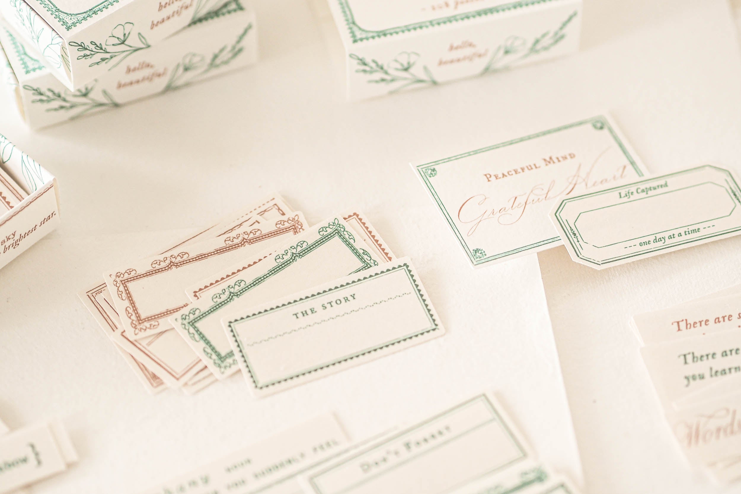 Blinks of Life - Classic Label Box Vol. II - Brown/Vintage Green