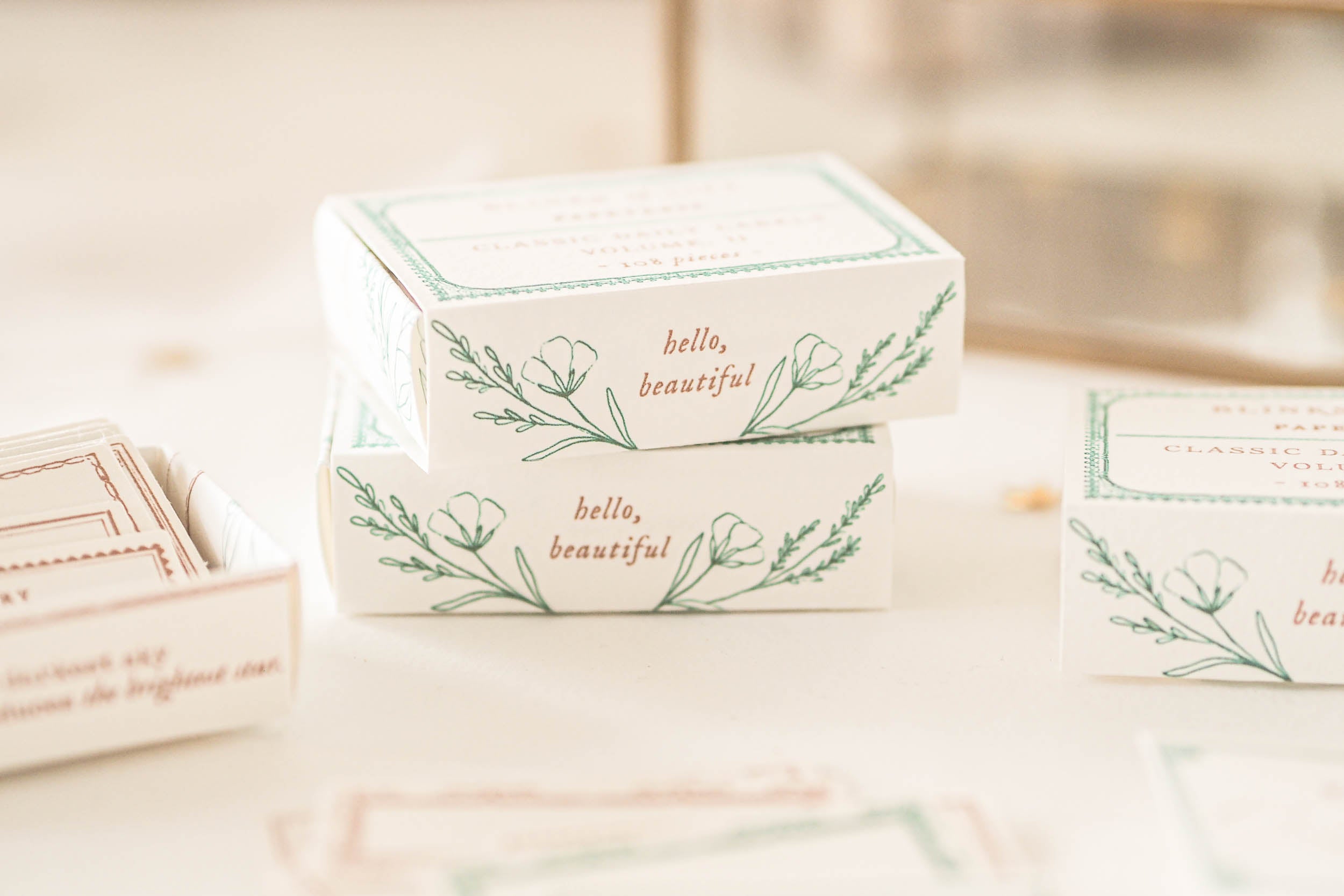 Blinks of Life - Classic Label Box Vol. II - Brown/Vintage Green